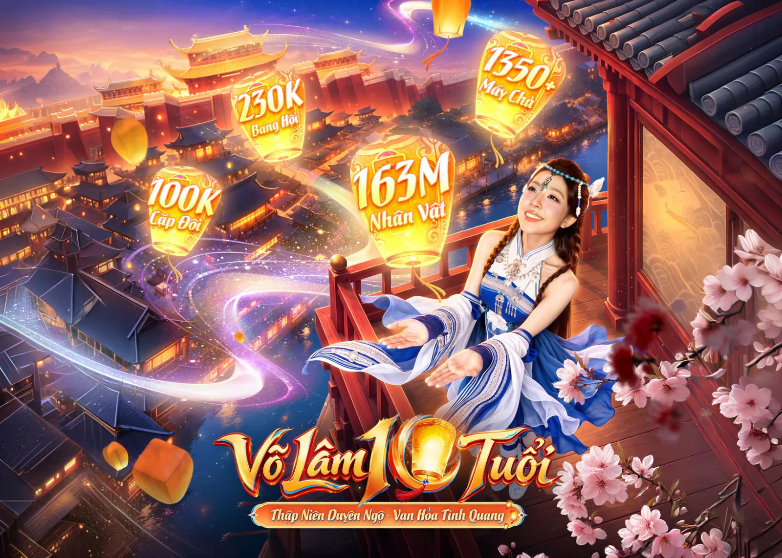 10 năm Võ Lâm Truyền Kỳ Mobile: Khi mỗi ngọn hoa đăng kết thành vạn hỏa tinh quang